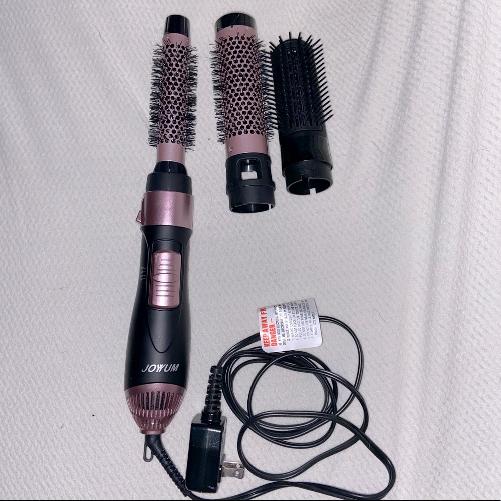 Hot Air Brush with Three Different Attachments